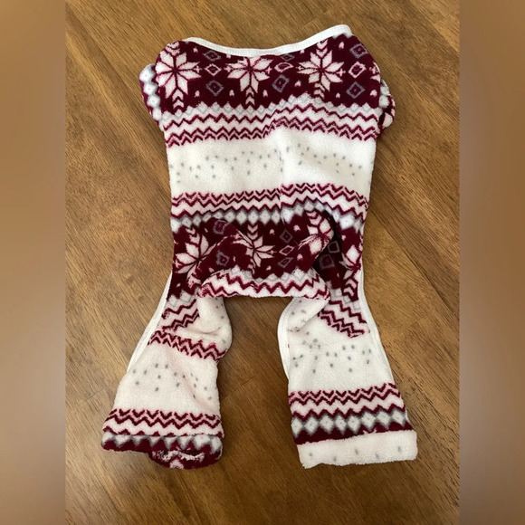 NWOT Nordic Print Fleece Onesie - Picture 1 of 3